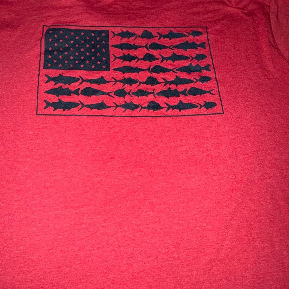 Columbia 4X Red T Shirt - Picture 5 of 7